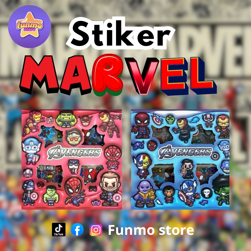 

Stiker Nono Marvel Avengers 100 Lembar Superhero Lucu , Keren dan Cocok Untuk Anak Anak