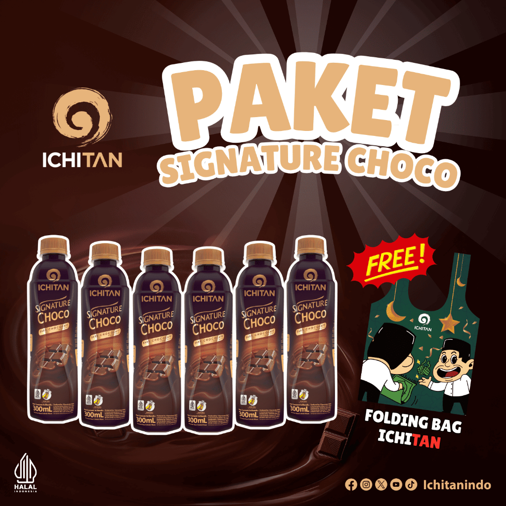 

Paket Ichitan Signature Choco [ Signature Choco Dark Chocolate 6pcs ]