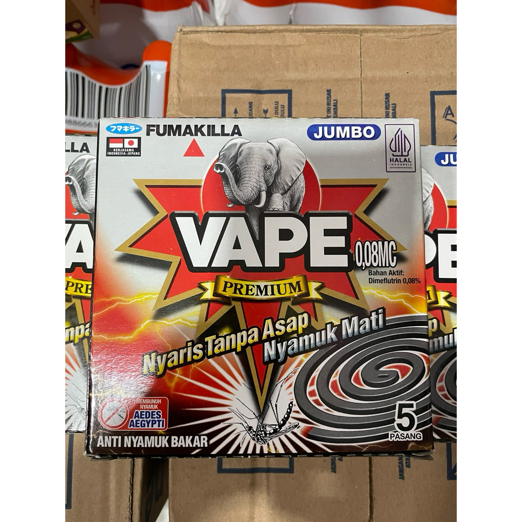Vape Jumbo Obat Nyamuk Bakar Tanpa Asap