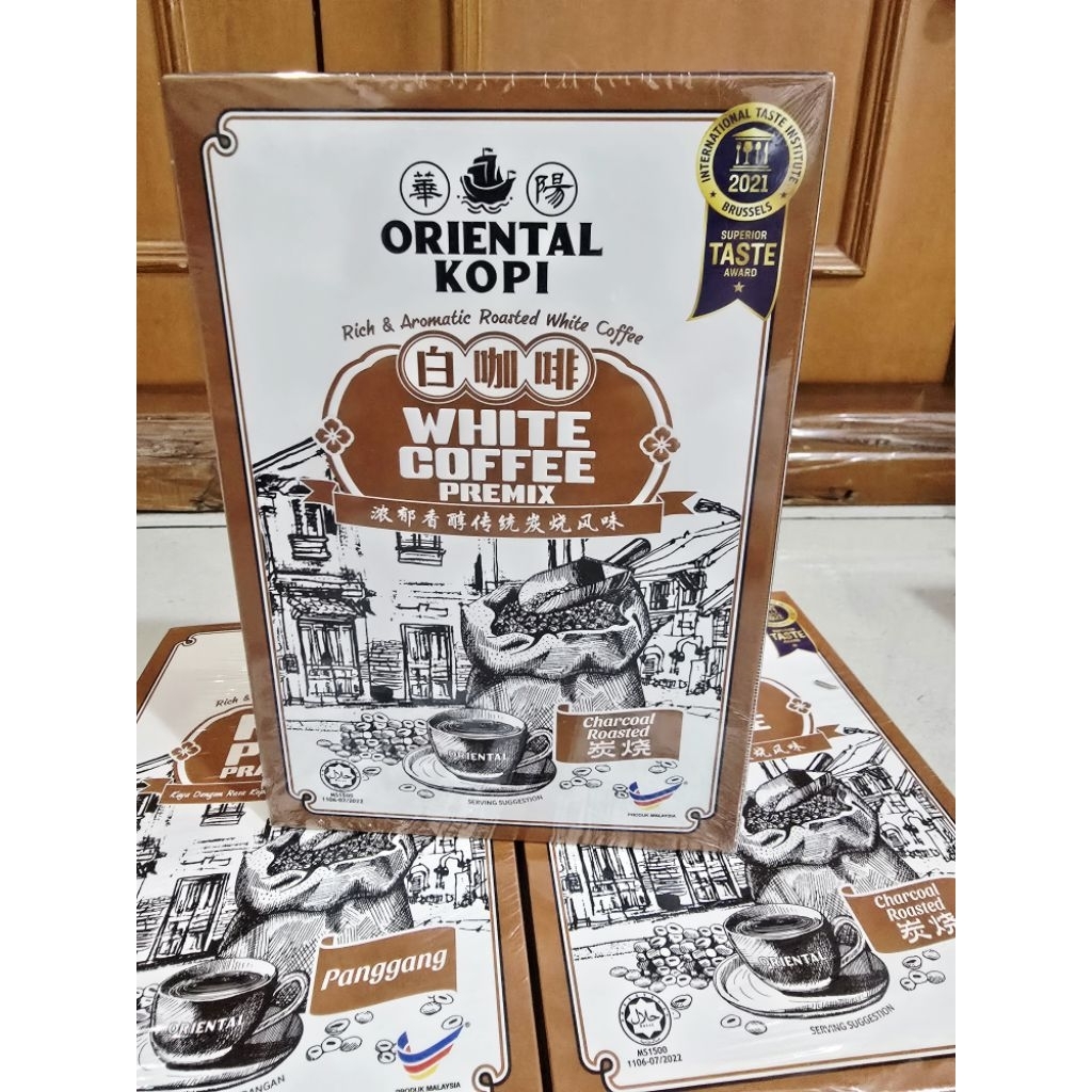 

Oriental Kopi - Kopi Oriental White Coffee Rich Aromatic Roasted Charcoal