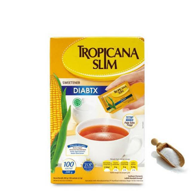 

Tropicana Slim Diabtx 100sachet