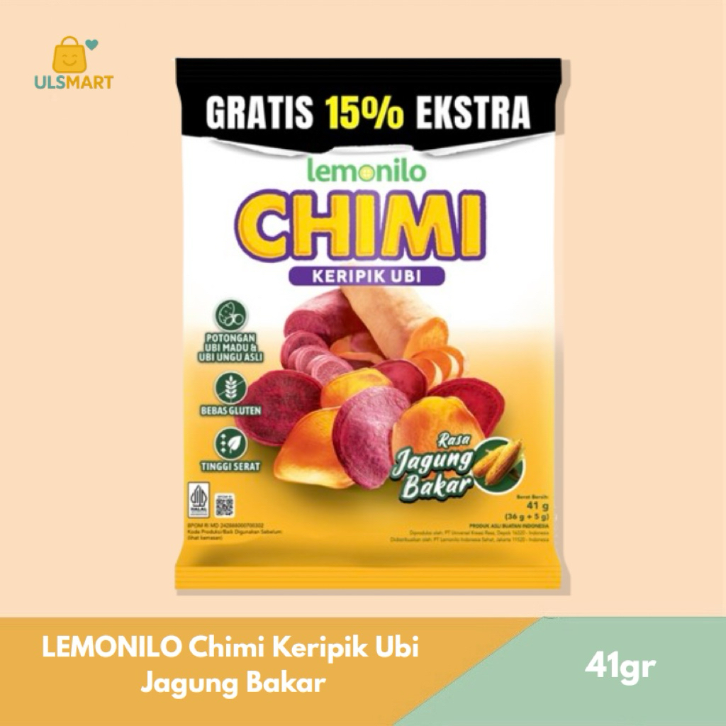 

LEMONILO Chimi Keripik Ubi Jagung Bakar 41 g