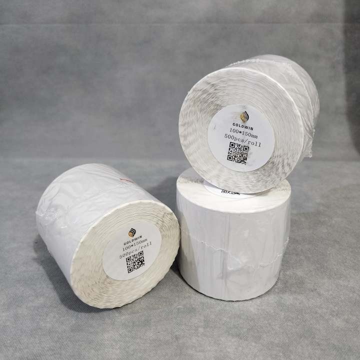 

Kertas Thermal Resi Barcode Goldwin 100x150mm Isi 500 pcs