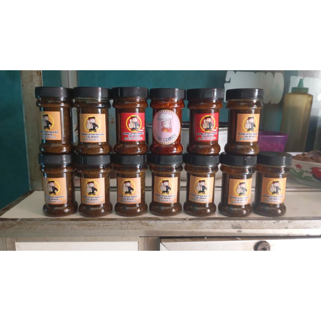 

3in1 bumbu hitam pedas,bumbu hitam original,rebon krispi