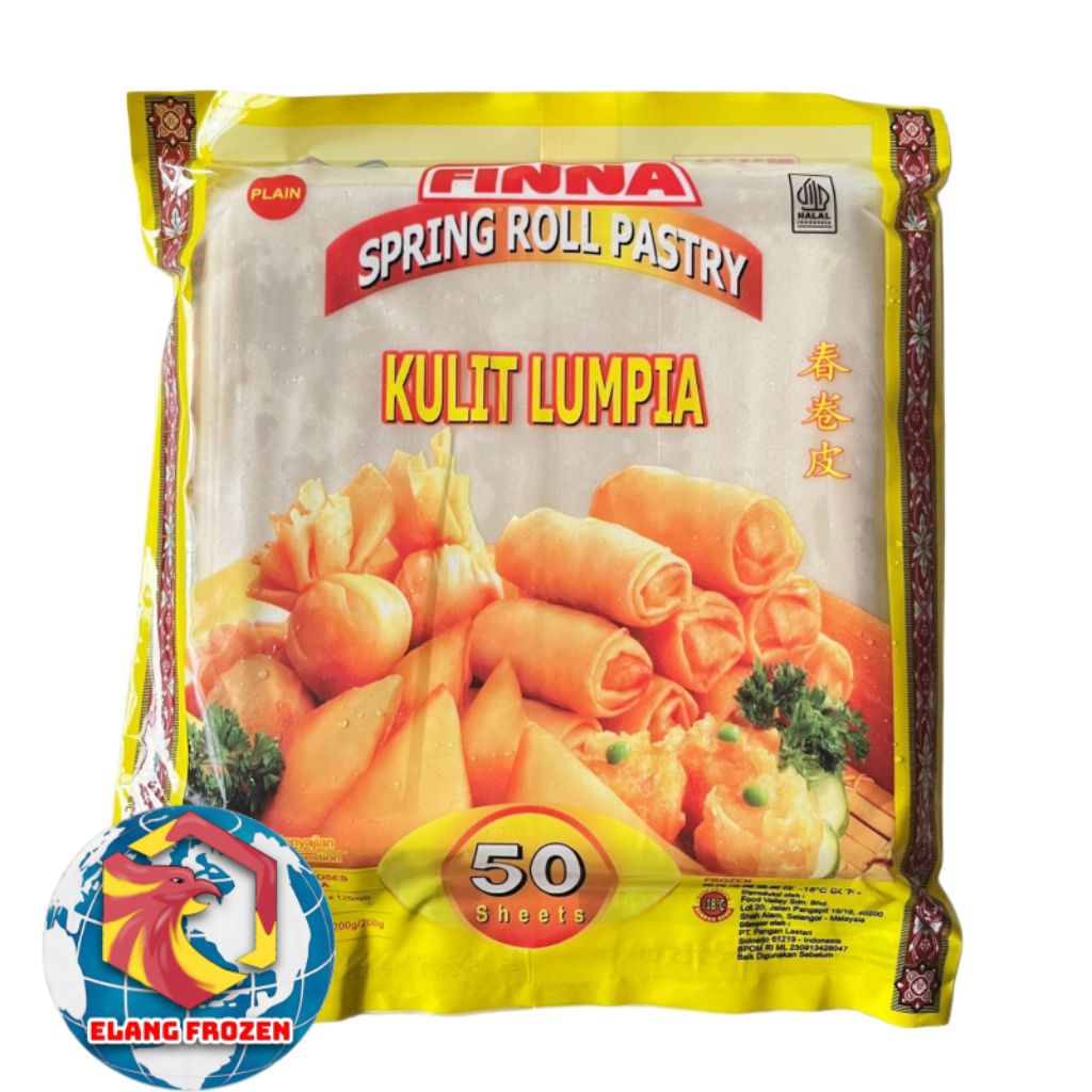 

Finna Spring Roll Pastry Kulit Lumpia 5 inchi isi 50 pcs