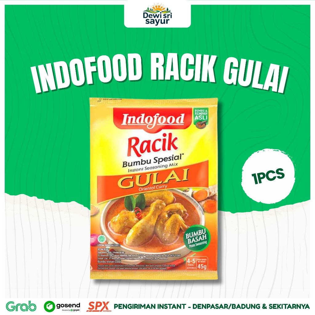 

Indofood Racik Gulai 1 pcs – Dewi Sri Sayur