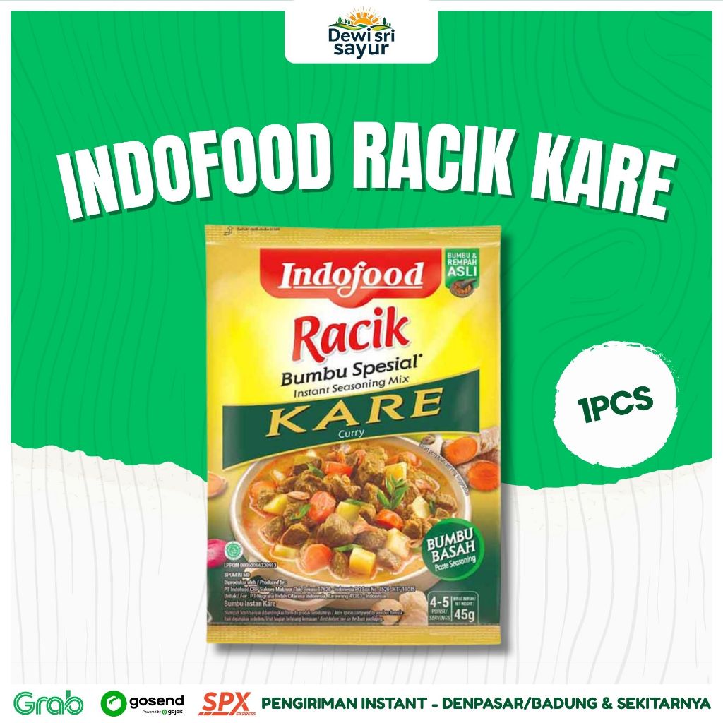 

Indofood Racik Kare 1 pcs – Dewi Sri Sayur