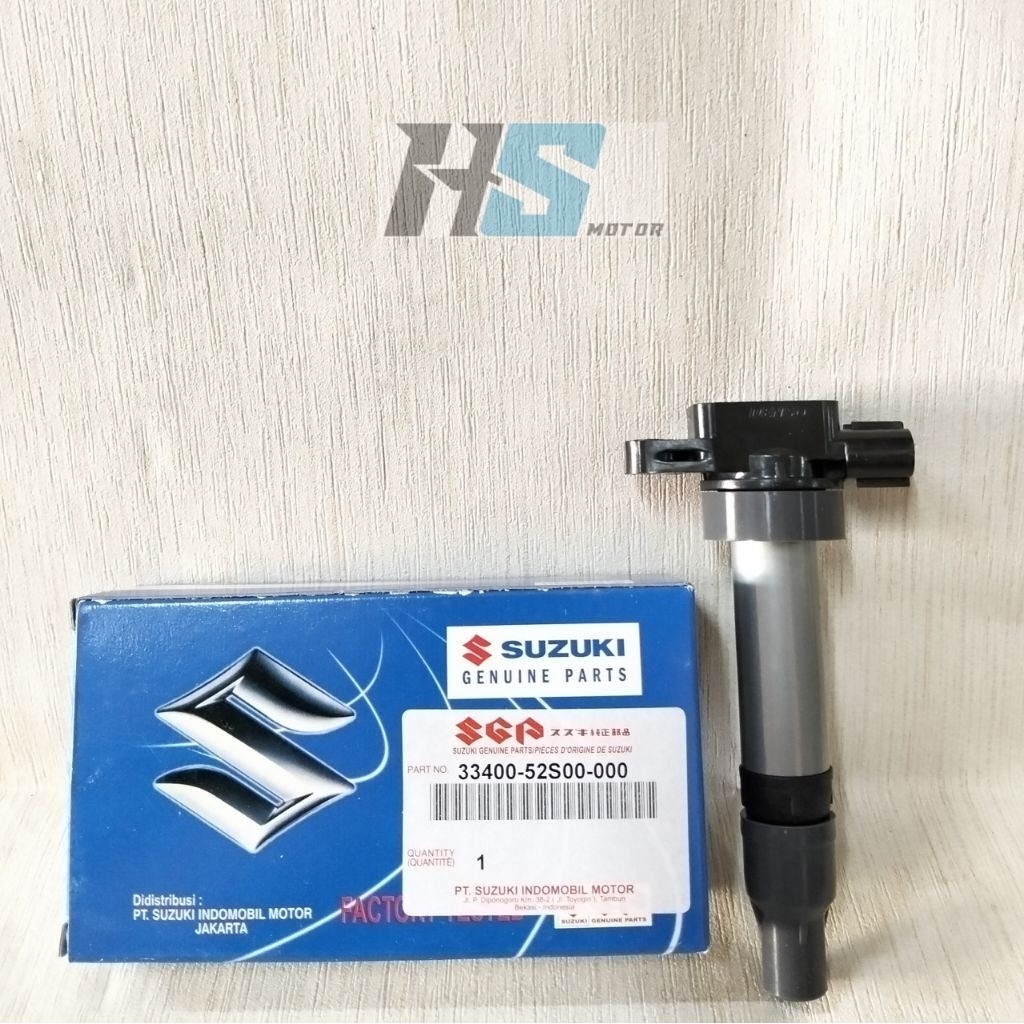 COIL IGNITION KOIL PENGAPIAN MOBIL SUZUKI NEW CARRY 2019 ALL NEW ERTIGA XL7 33400-52S00 SUZUKI ORIGI