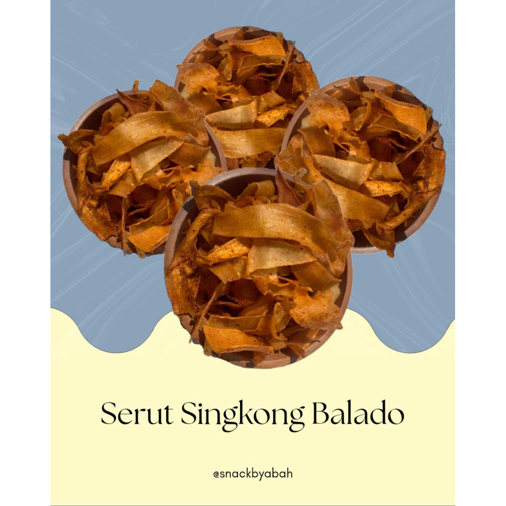 

Serut Singkong Balado