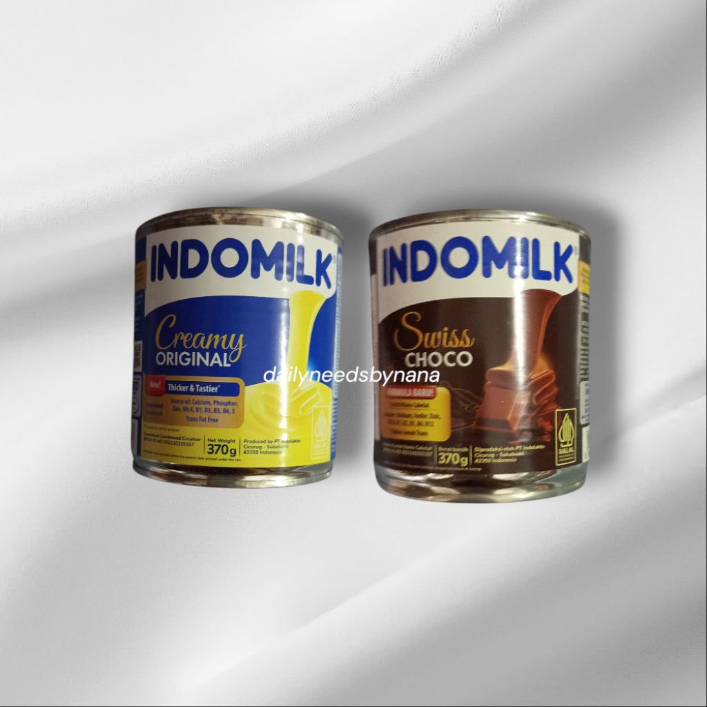

Indomilk Kaleng Putih Coklat