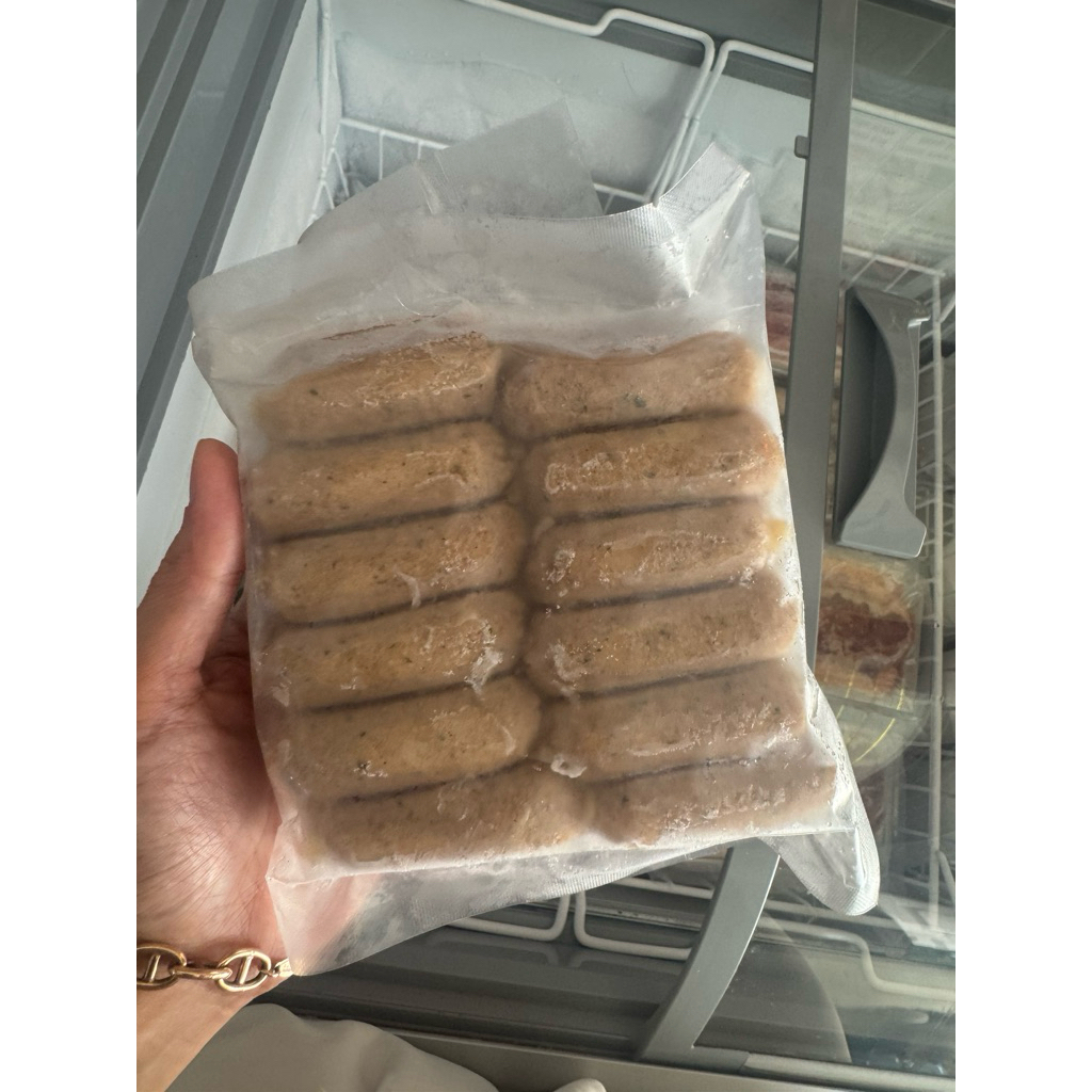 

homemade healthy sosis babi