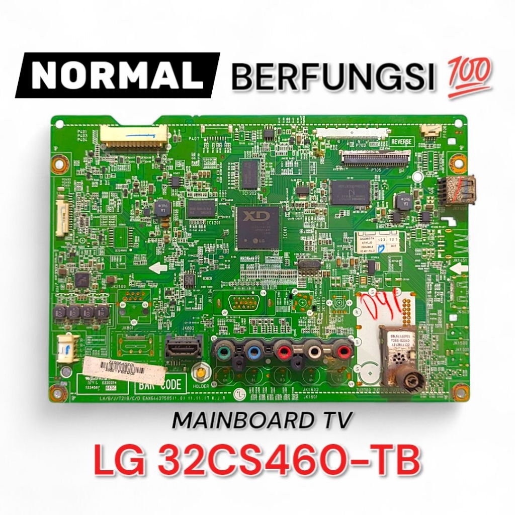 MB TV MAINBOARD TV LG 32CS460 LG 32CS460-TB