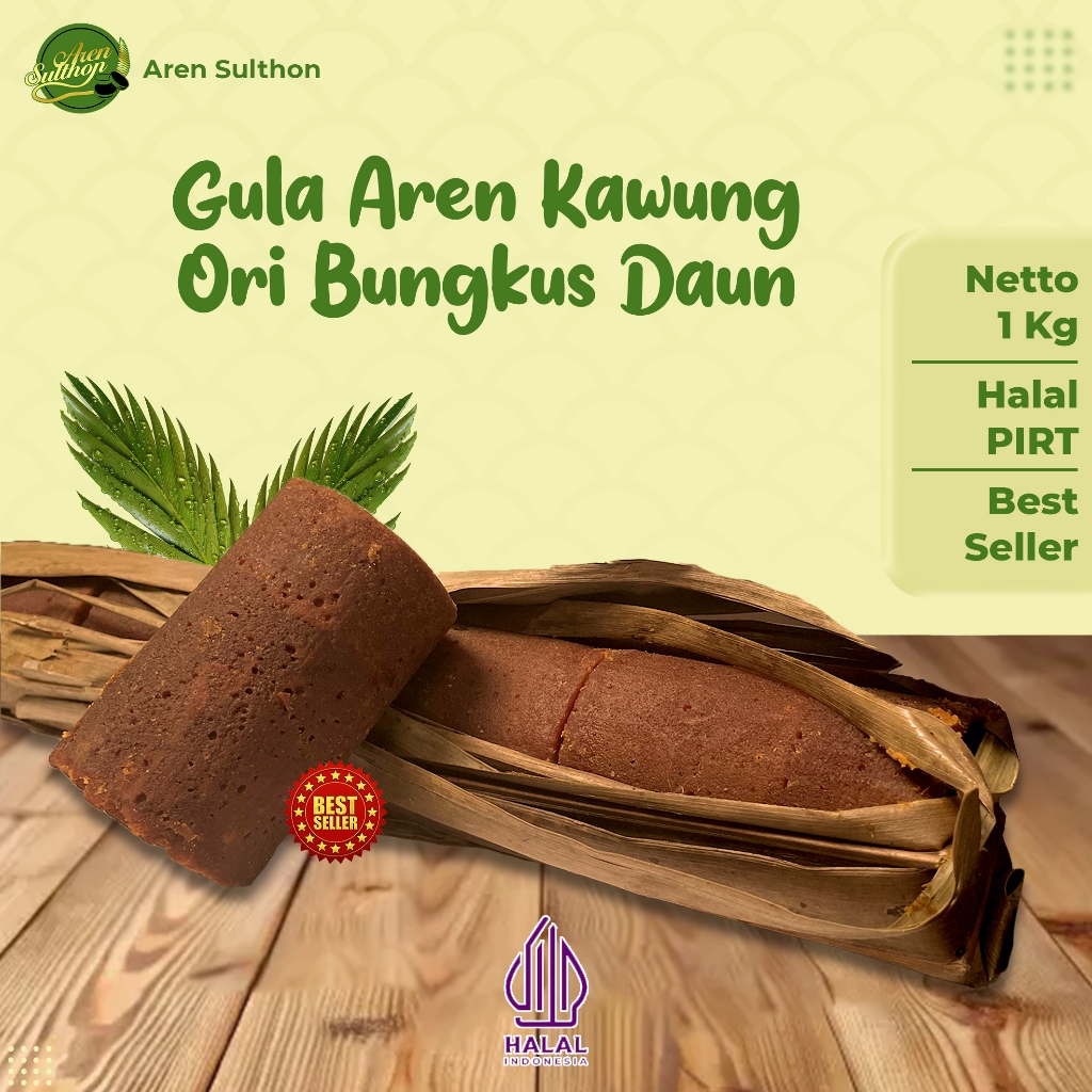 

Gula Aren Kawung Ori Aren Sulthon - 1 Kg Gula Merah Asli