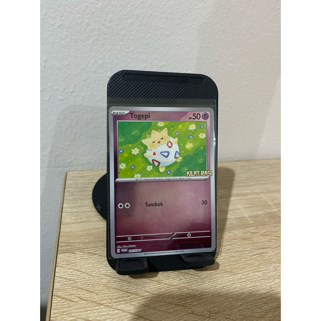Kartu Pokemon Holo Indonesia Togepi 207/SV-P