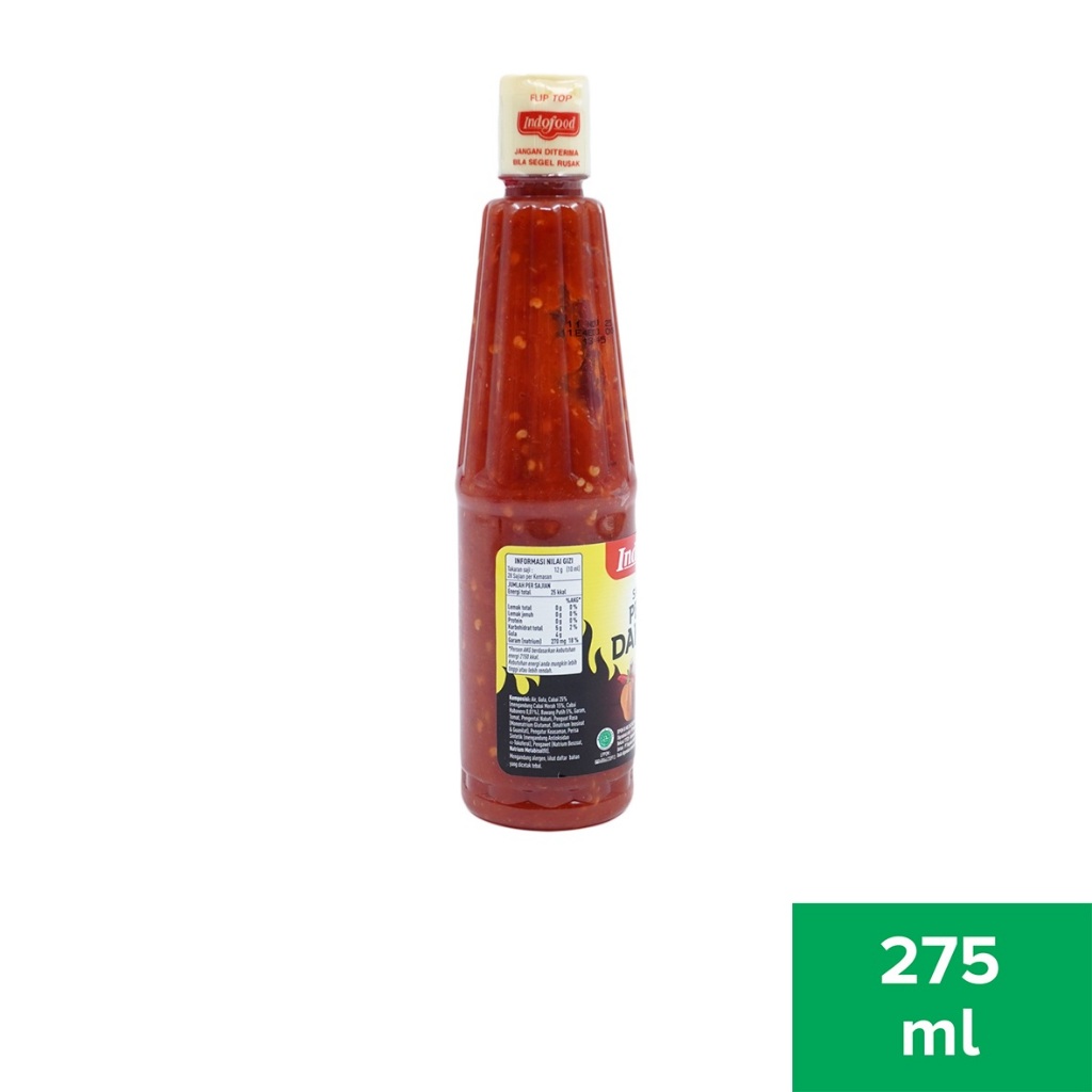

INDOFOOD SAMBAL PEDAS DAHSYAT 275ML