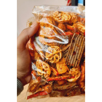 

Krupuk Seblak Mix Campur Jengkol Pedo Beton Basreng Bumbu Cikruh Pedas Daun Jeruk 500grm