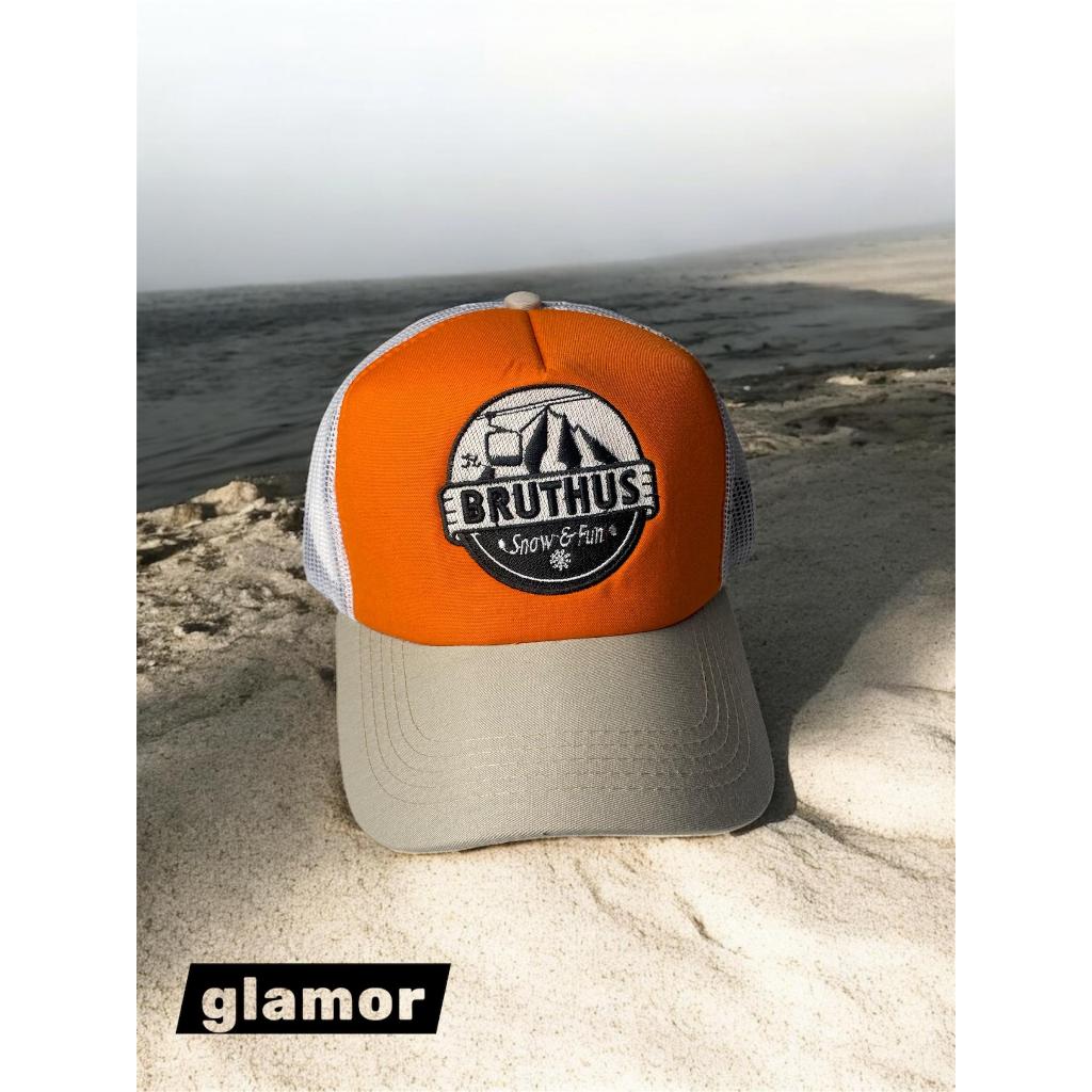 Bruthus Limited Edition Trucker Hat / Topi Jaring - College | Topi Adventeur  BruthusTopi Pria Truck
