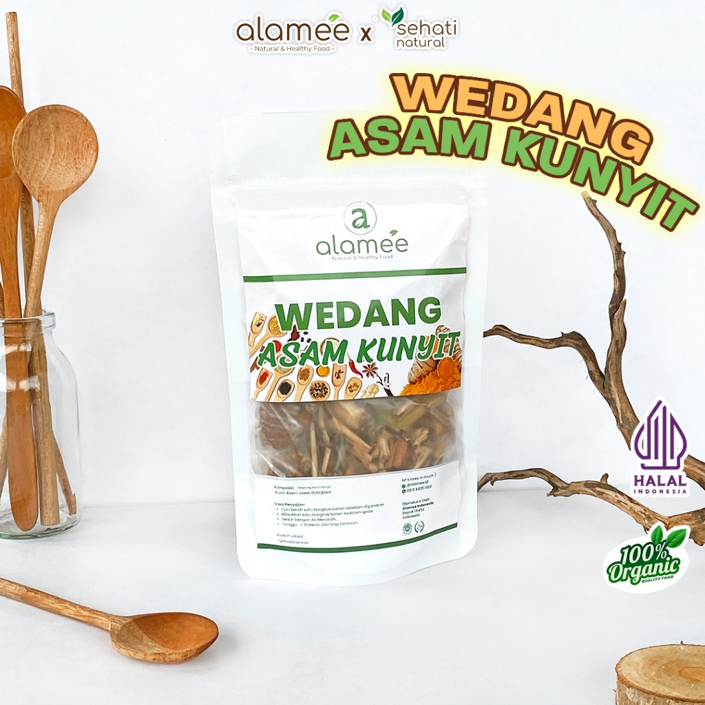 

Wedang Asam Kunyit Kunir Asem Asli Rempah Minuman Herbal Alami Langsung Seduh Lengkap Komplit