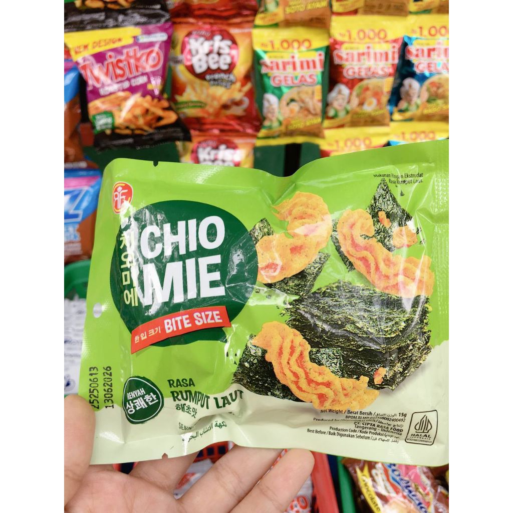 

Snack Murah Chio Mie rumput laut