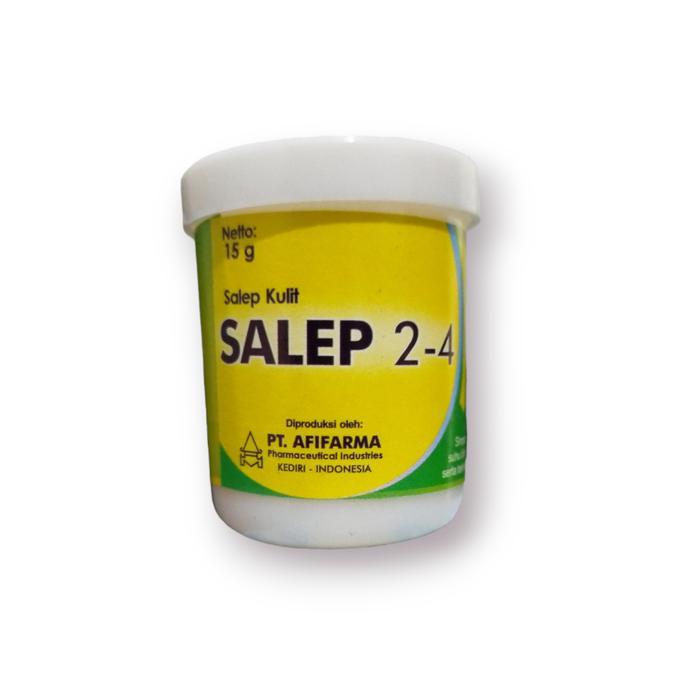 Salep 2-4 Pot 15gr / Zalf Gatal 24 / Salp Jamur 2 - 4 / PT. Afi Farma
