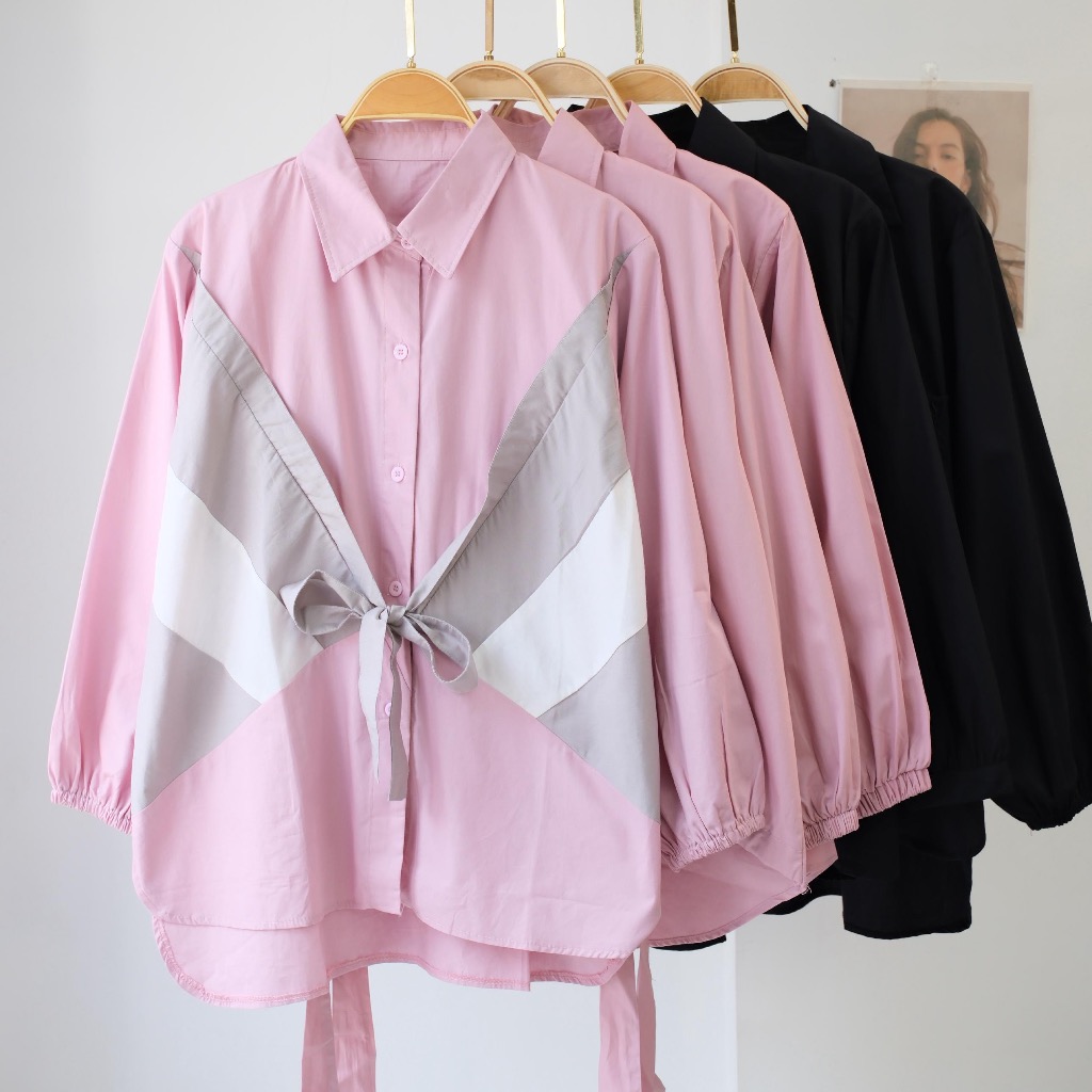 Kemeja wanita basic/Outfit kerja kuliah