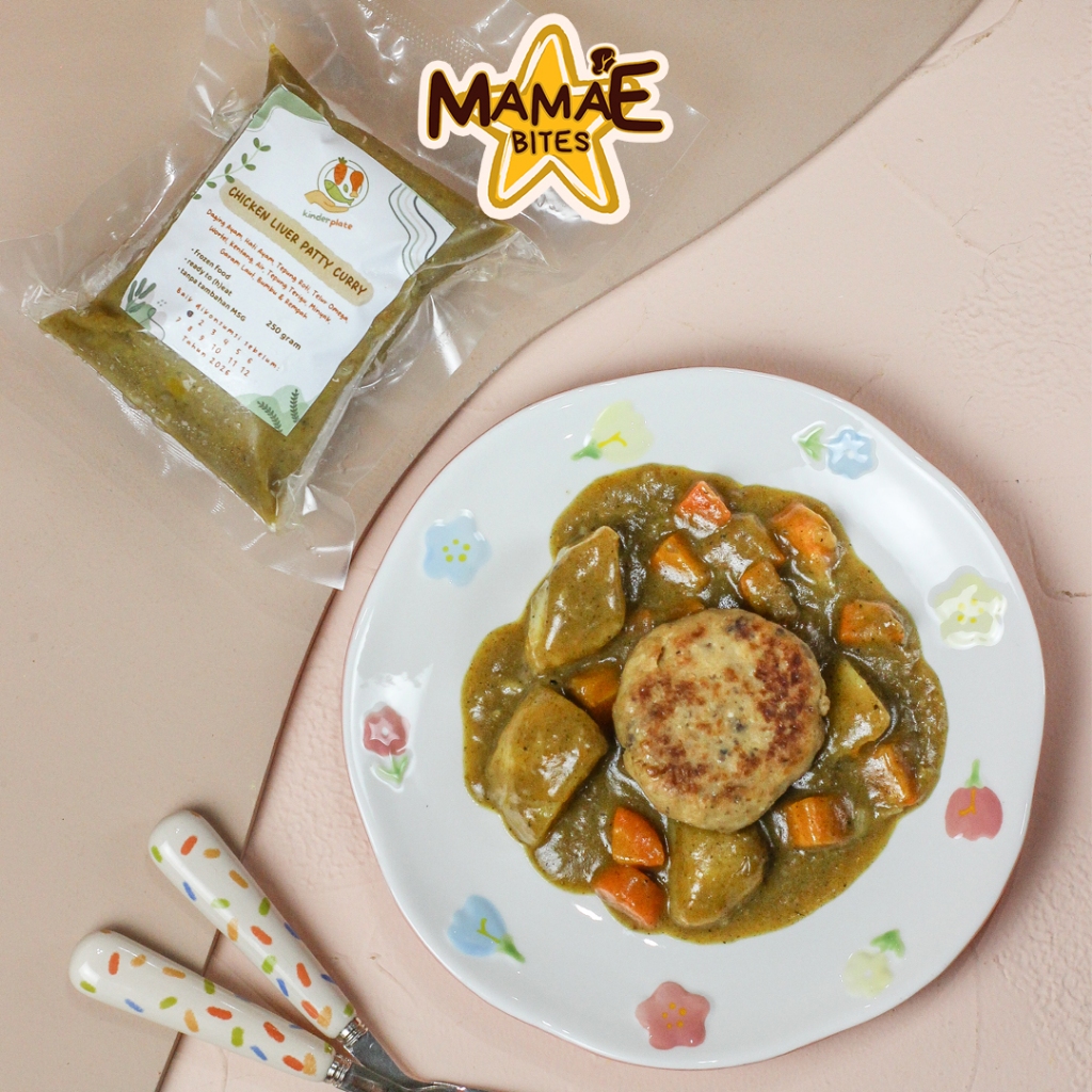 

Kinder Plate - Chicken Liver Patty Curry | Frozen Food untuk Anak & Dewasa (No MSG No Pengawet)