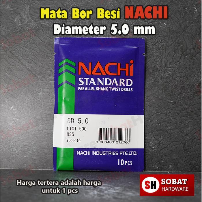 Mata Bor Besi Nachi - Nachi Mata Bor 5mm