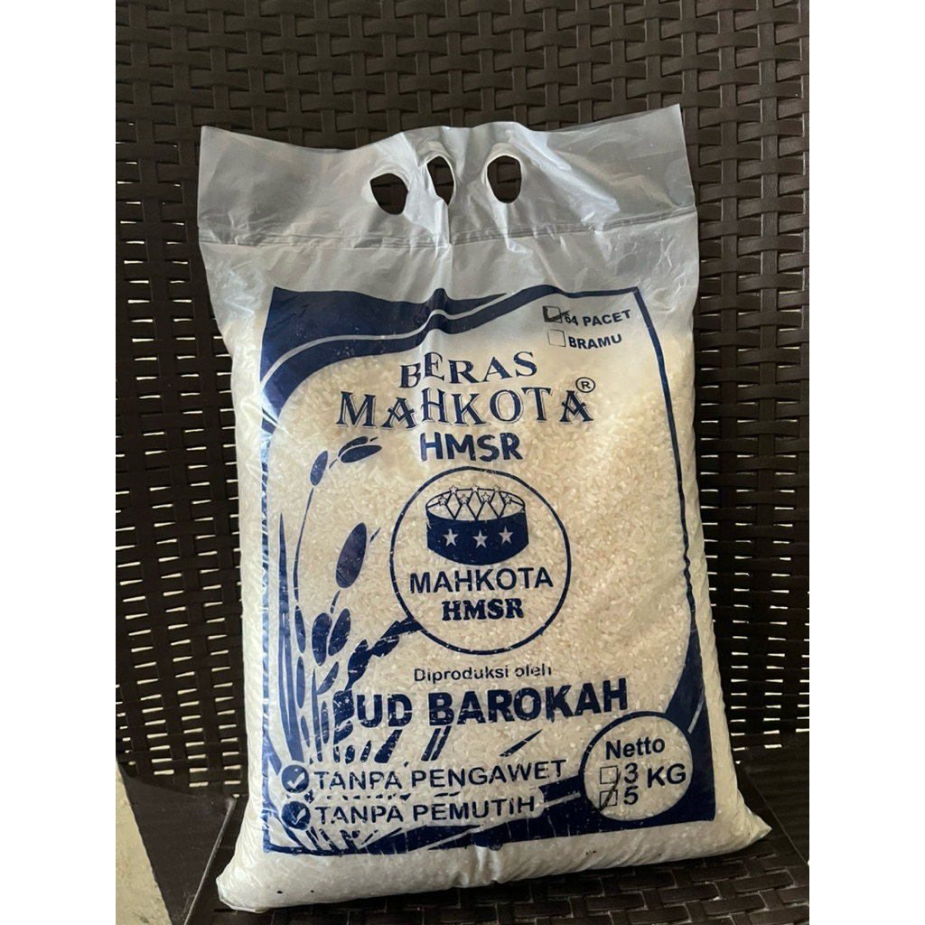 

beras mahkota 5 kg