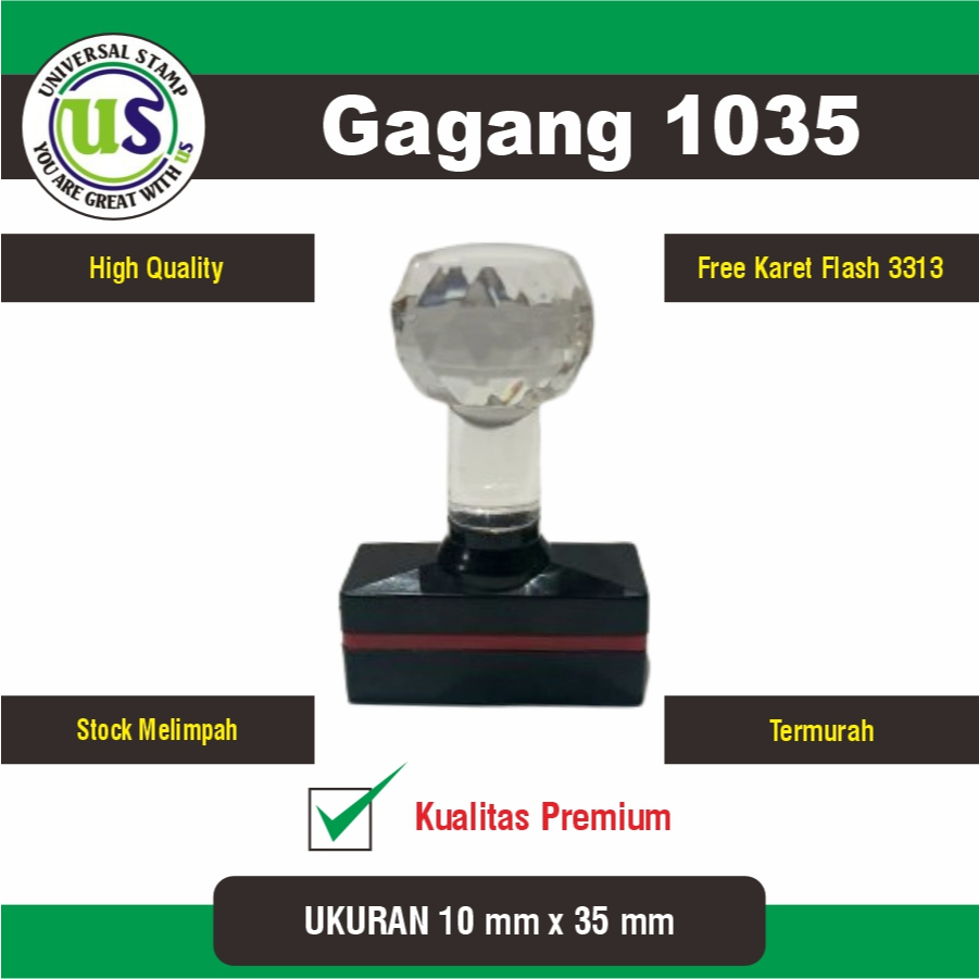 

Gagang Stempel Flash HB 1035 Premium Import
