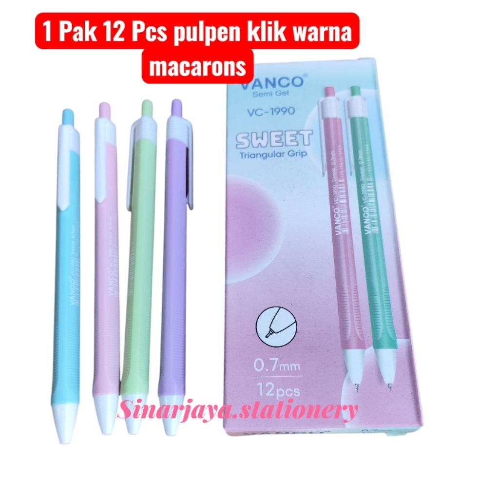 

Bolpoin Gel / Pulpen Gel Klik murah 1 pak 12 pcs