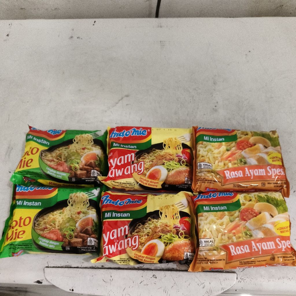 

Aneka Indomie Kuah Rasa Ayam Spesial, Ayam Bawang, Soto Mie