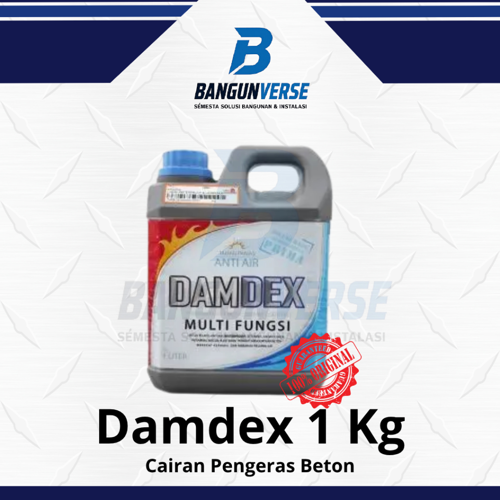 Damdex - Cairan campuran pengeras beton - kemasan 1kg / Pengeras Beton