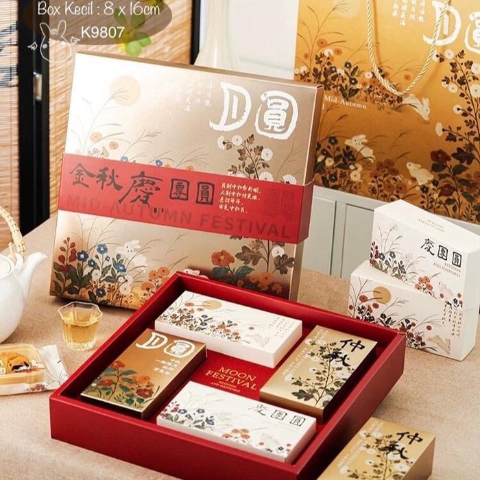 

Kotak Mooncake PREMIUM K9807 dus Kue Bulan| Box| Packaging| K98