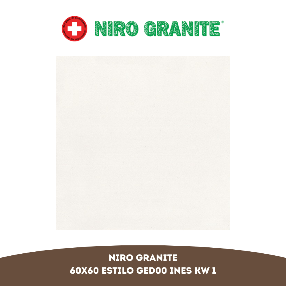 NIRO GRANITE Estilo GGED00 Ines 60X60 KW 1 per Box (Isi 4 Lembar / 1.44 m²)