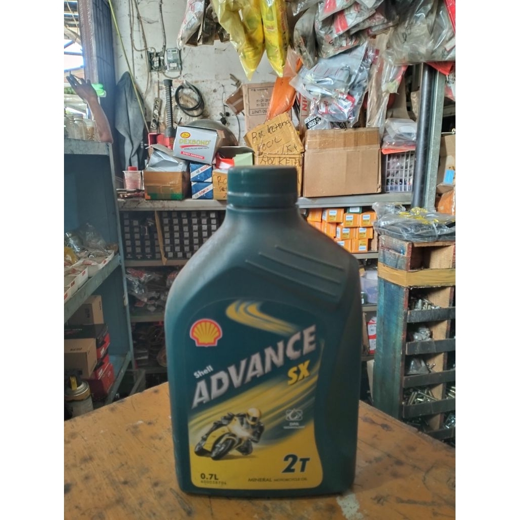 oli samping Shell advance sx 2T