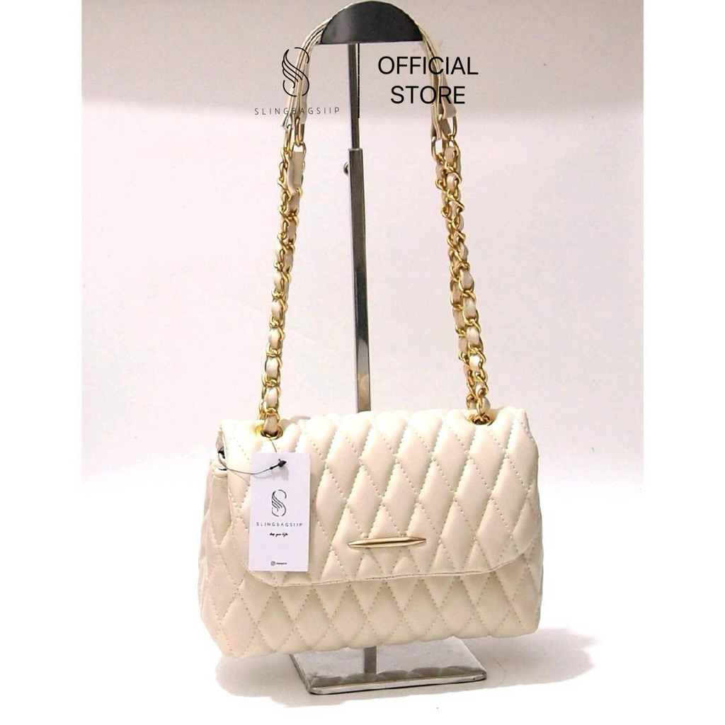 Tas Pesta Modis Model Korea Elegan Eksklusif Selempang Wanita Kekinian Mewah Glamour Cantik Handle