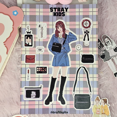 

Stiker Sheet Pack A6 Idol K-Pop UV Vinyl Chromo STRAY KIDS NCT TXT CIX MURAH | Deco Planner | Kisscut | Diecut | Stiker HP Laptop | JOURNAL