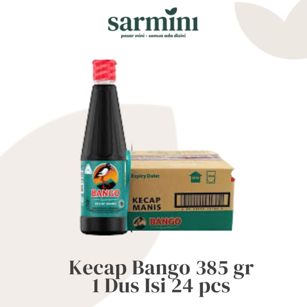 

Bango Kecap Manis 385ml 1 Dus Isi 24