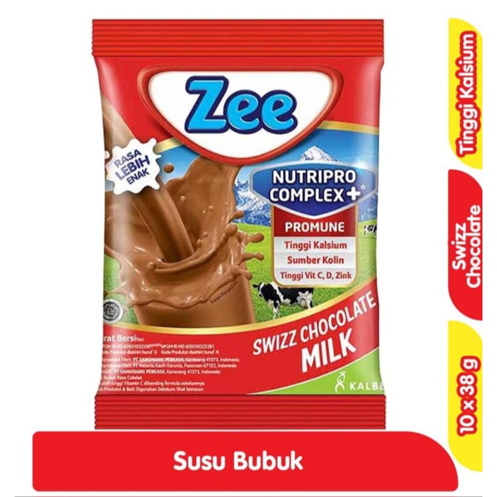 

[BATAM] zee susu saset @40gr x 10