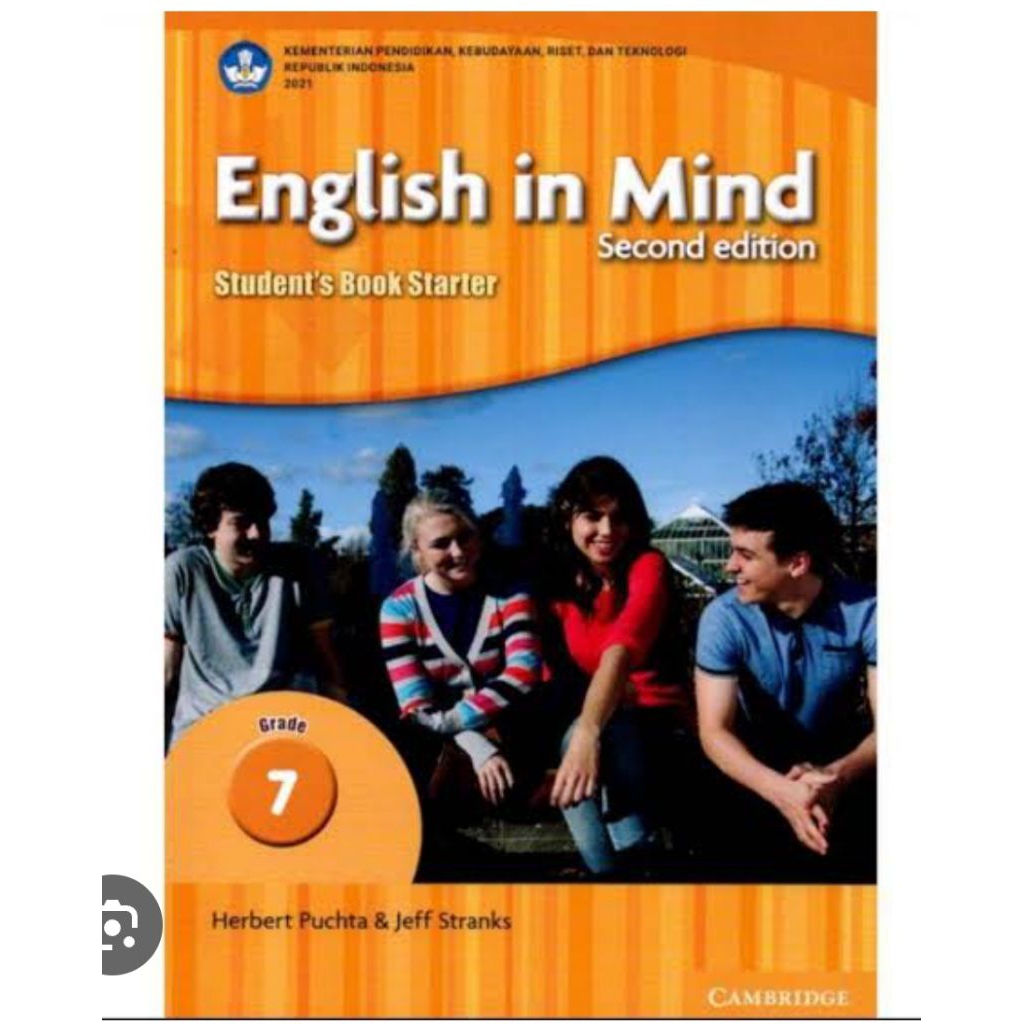 BUKU ENGLISH IN MIND KELAS 7 SMP KURIKULUM MERDEKA FULL COLOUR