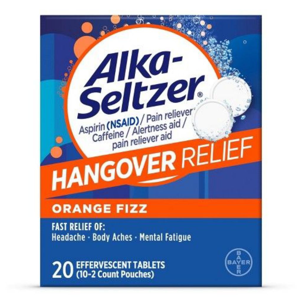 

Bayer Alka Seltzer Hangover 1pouch isi 20 tablets