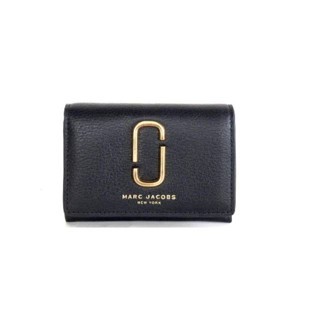 Dompet MJ The Snapshot Compact Wallet Logo Badge Black ORIGINAL