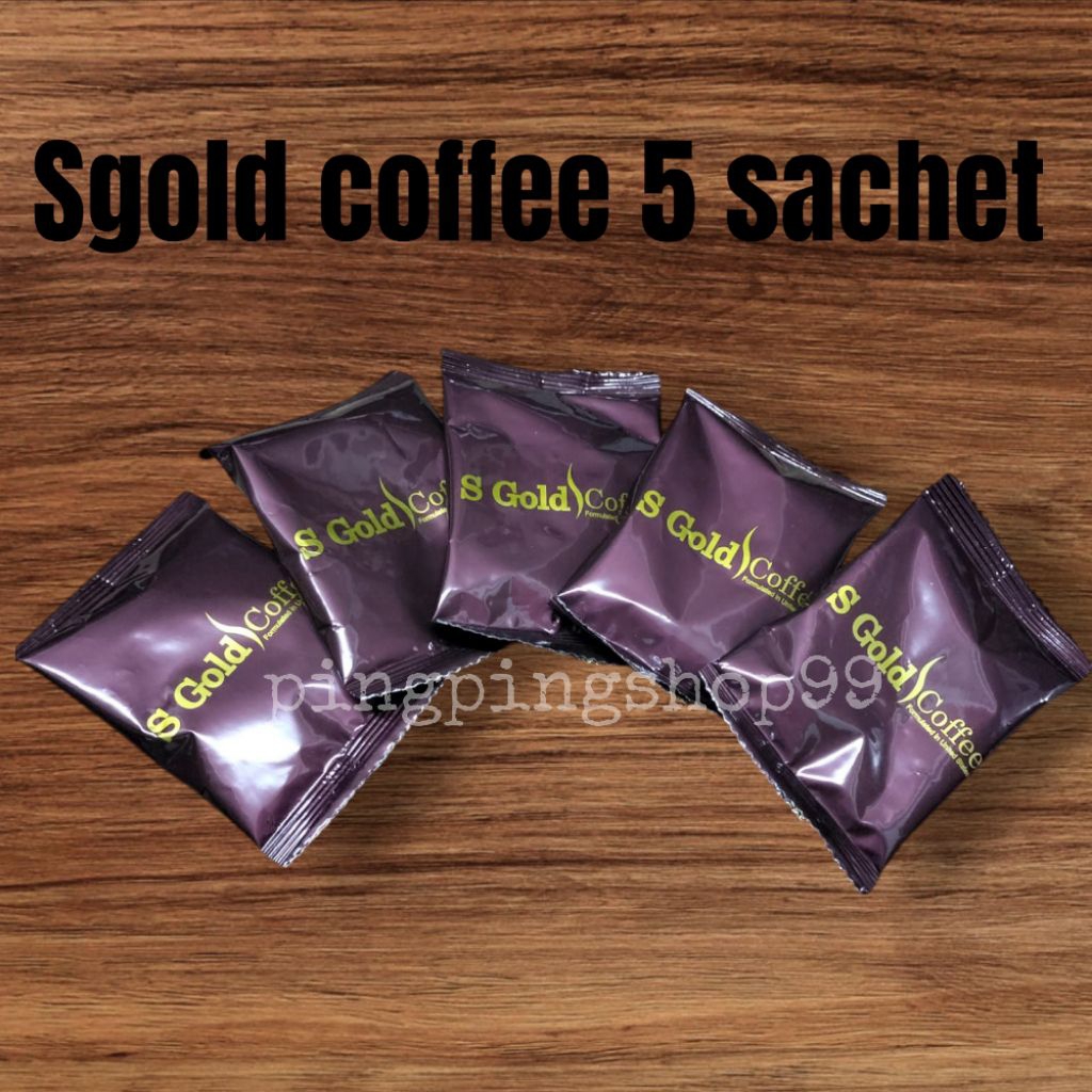 

SGOLD COFFEE ISI 5 SACHET / KOPI DIET