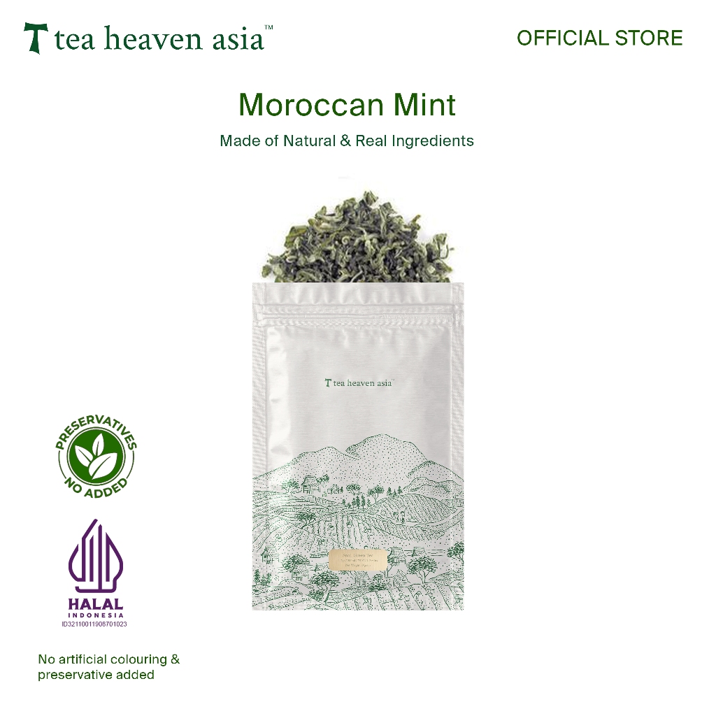 

Tea Heaven Moroccan Mint Green Tea 40gr