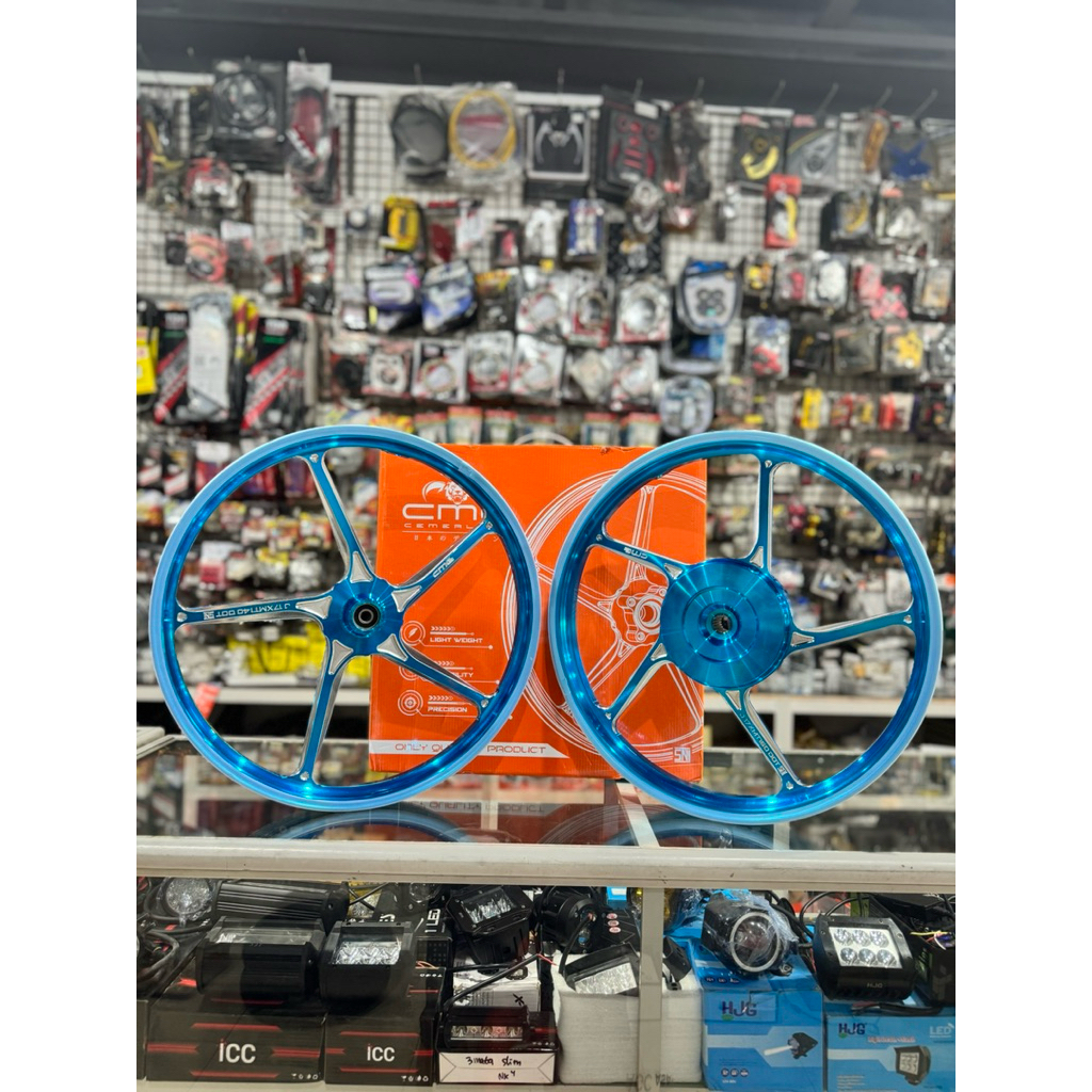 VELG CMG MODEL ENKEI AK55 / 511 CNC RING 17 x 140/ 160 PALANG 5 PNP BEAT / VARIO 110 / SCOOPY , VARI