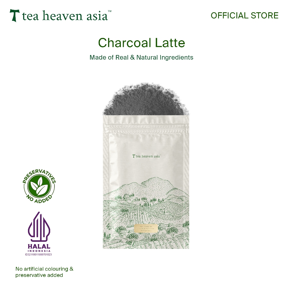 

Tea Heaven Charcoal Latte 100gr