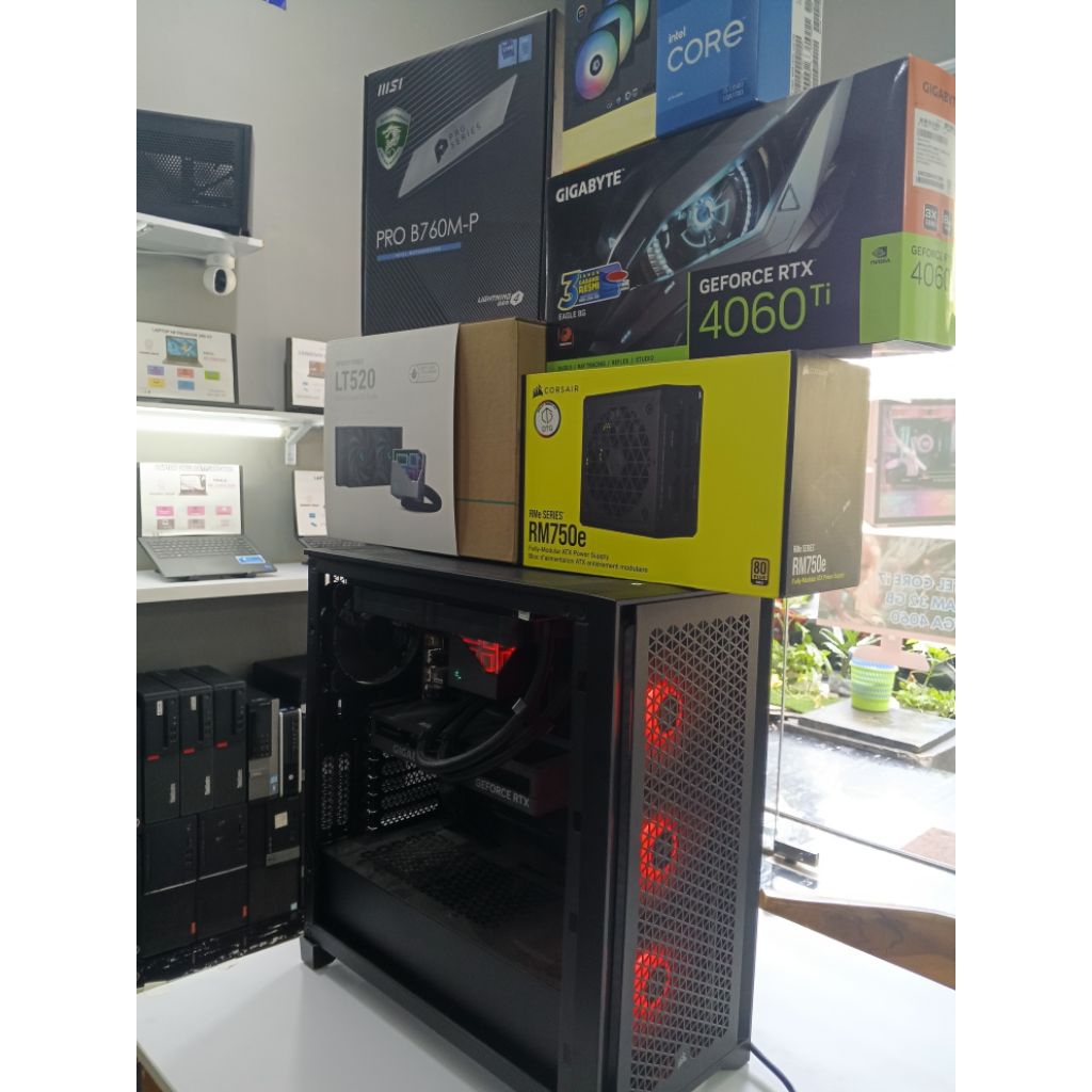 RTX 4060ti 8gb Gigabyte Eagle On garansi Fullset