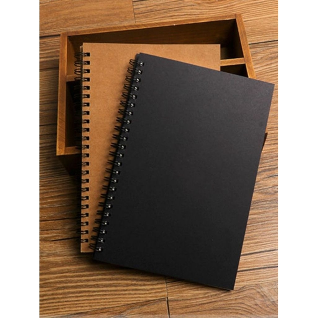 

Buku Sketsa Sketchbook Polos A6 Kraft isi 100 Halaman Brown Paper / Hvs / Book Paper Cream