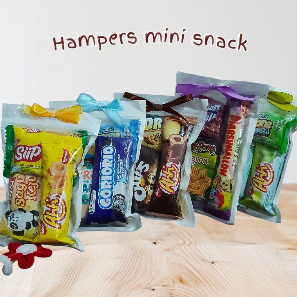 

Hampers Snack Mini~Snack Mini ulang tahun~Mini Gift 3 ribuan Ready stok