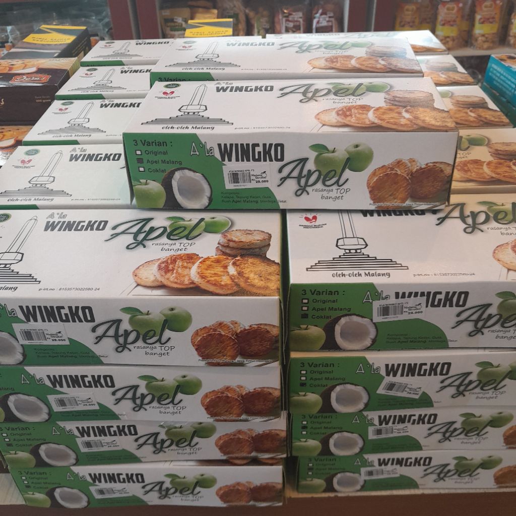 

Wingko Apel Batu A'la